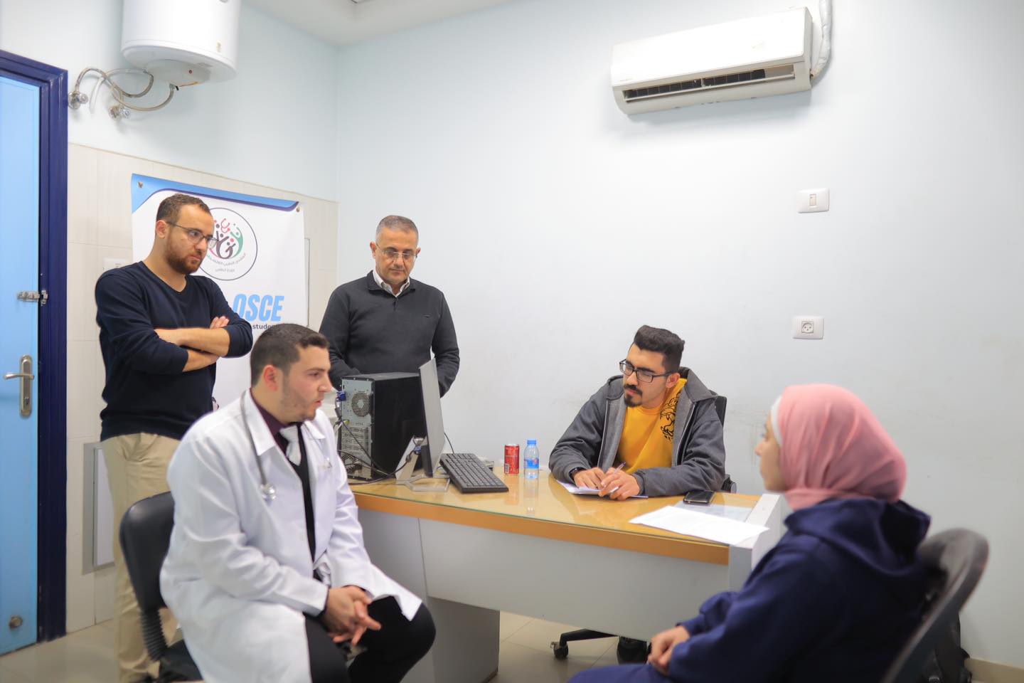 المنتدى الطبي الفلسطيني – الفرع الطلابي بكلية الطب يعقد اختبارًا تجريبيًا لطلبة المستوى الرابع