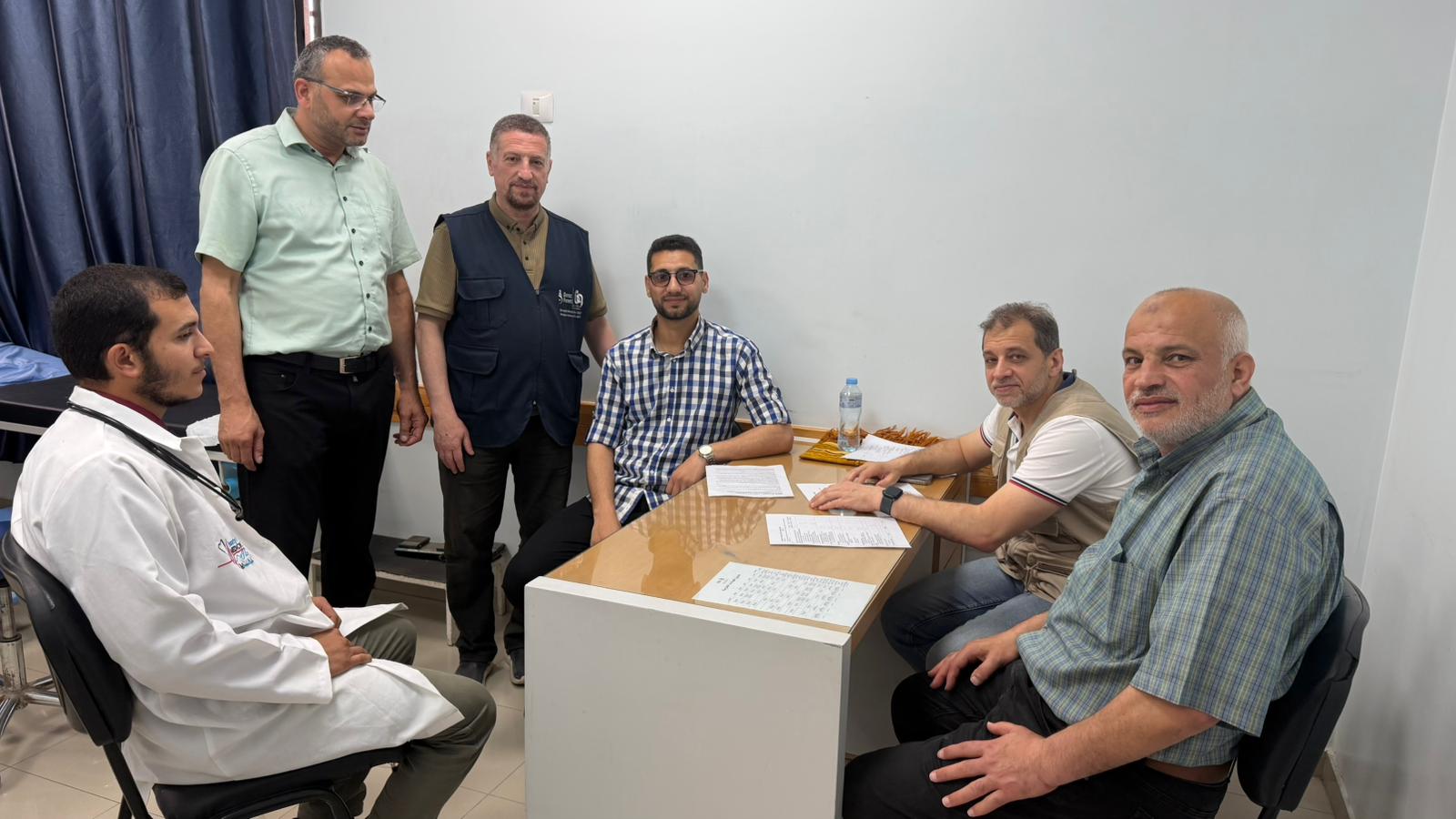 بدعم تجمع الأطباء الفلسطينيين في أوروبا – بالميد انعقاد امتحان الأوسكي النهائي للجراحة في غزة
